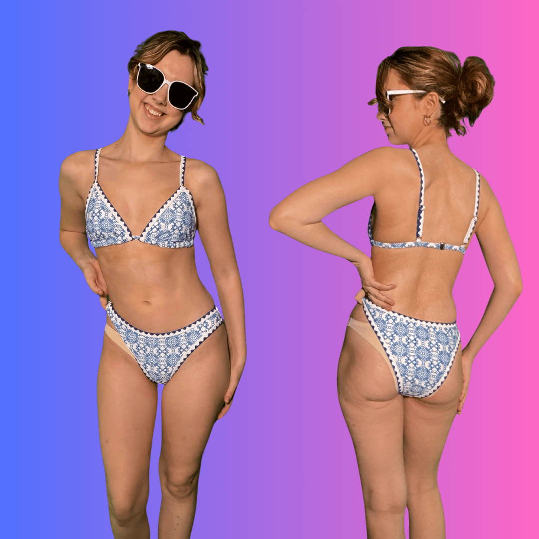 Beige BFFs Under Swim Period Underwear