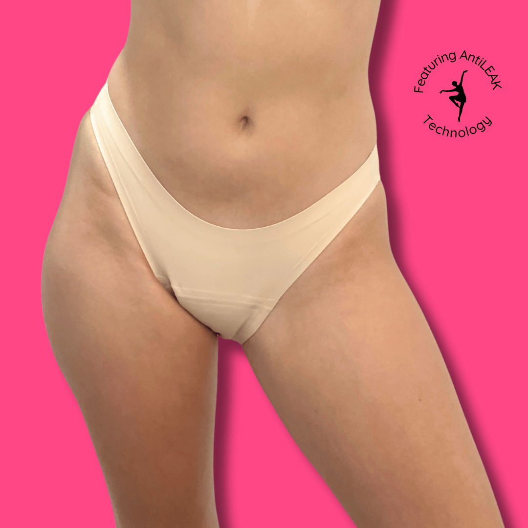 Dance Period Underwear - Dance Diva - Heavy Absorbency - Anti-Leak