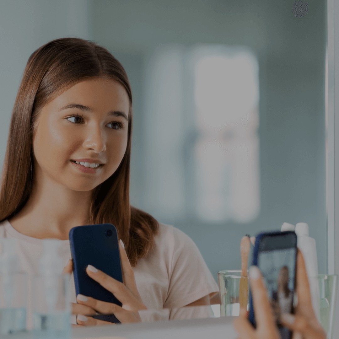 Removable mirror or wall stickers to remind your kids every day to help them feel positive and loved