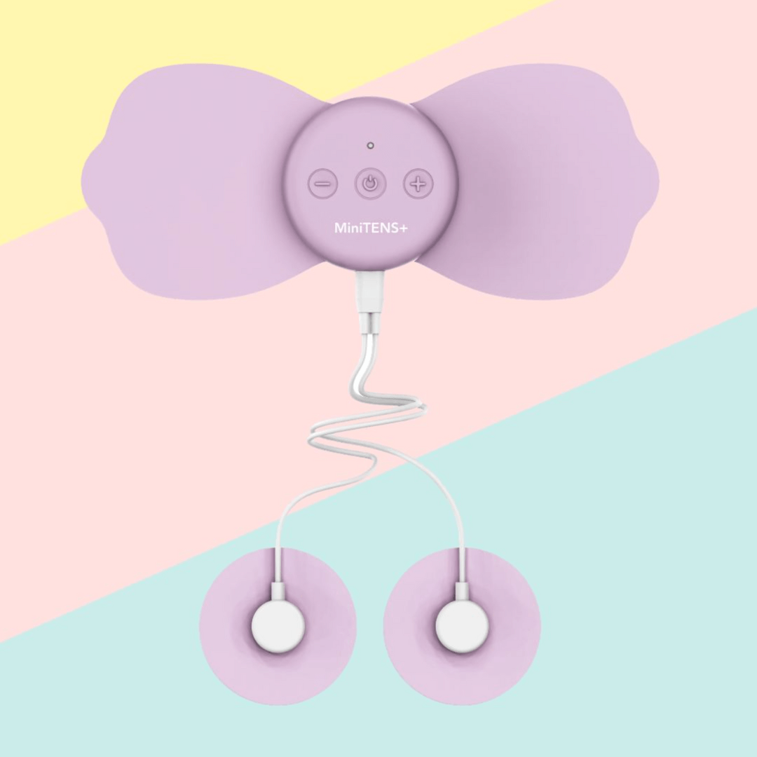 MiniTENS pain relief machine - Mauve. Period - Nerve Pain - Menstrual Pain Relief