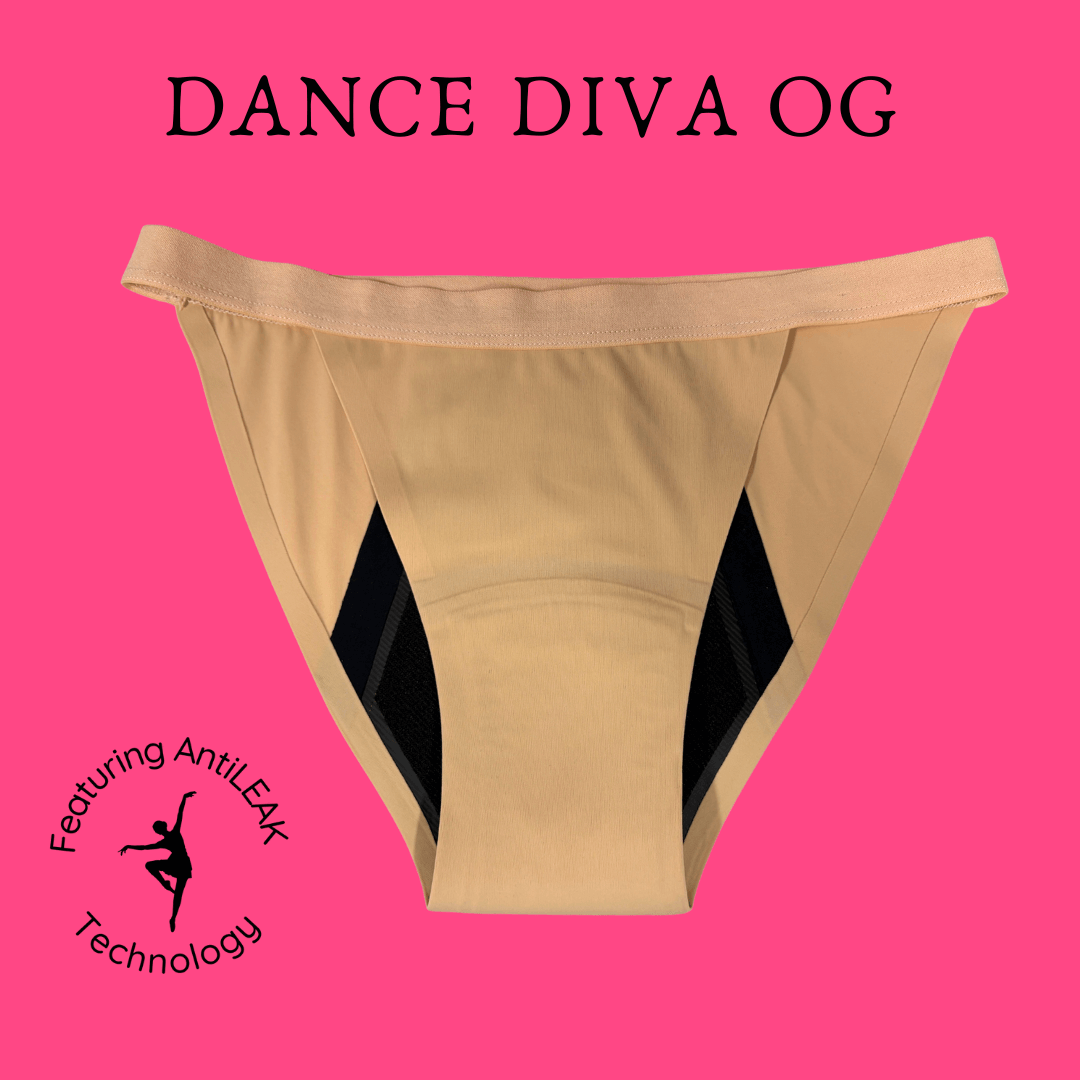 Tween & Teen OG Dance Diva Period Underwear - Leak-Proof & Leotard-Safe