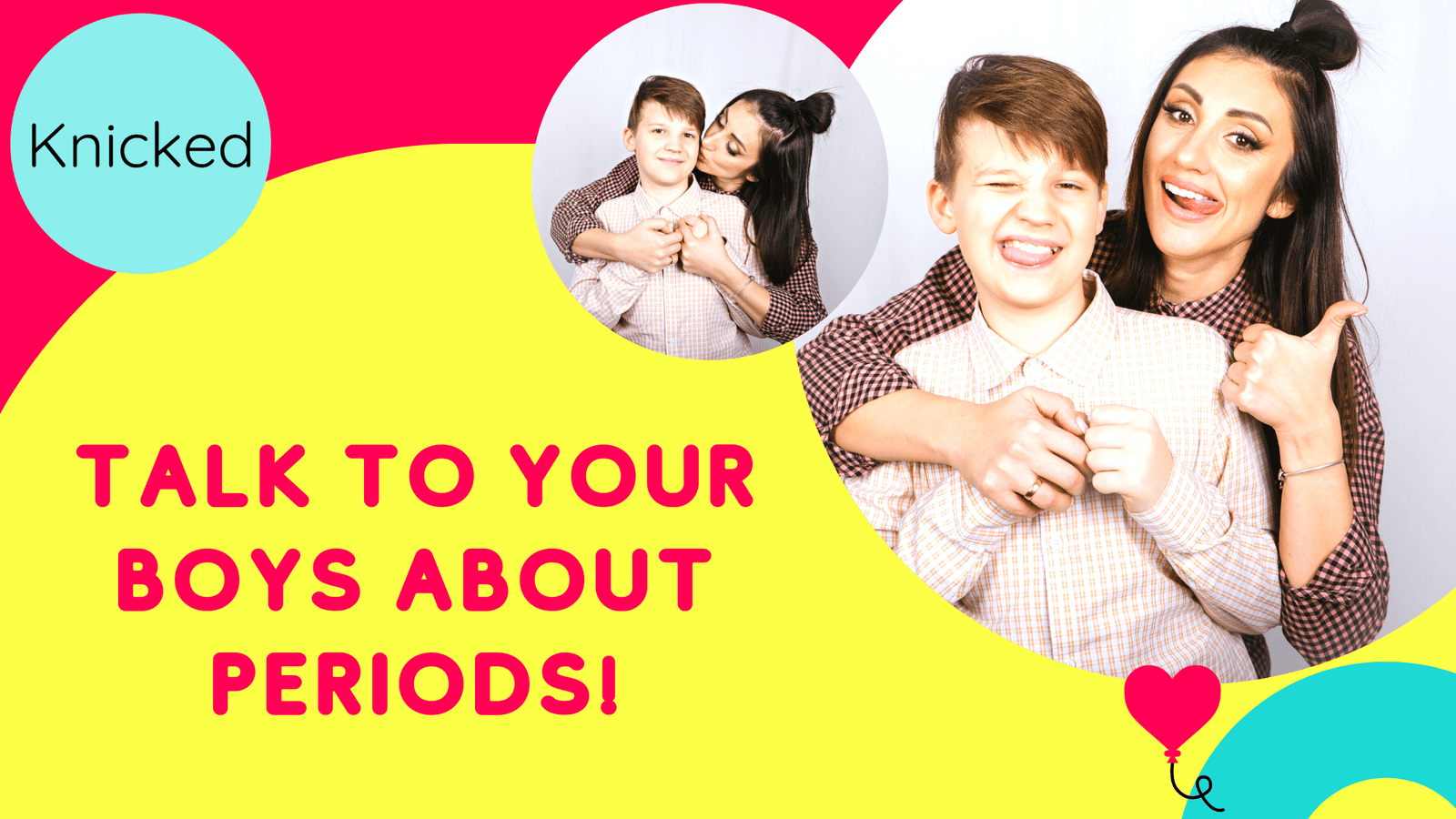 Why it's important to talk to your boys about menstrual cycles