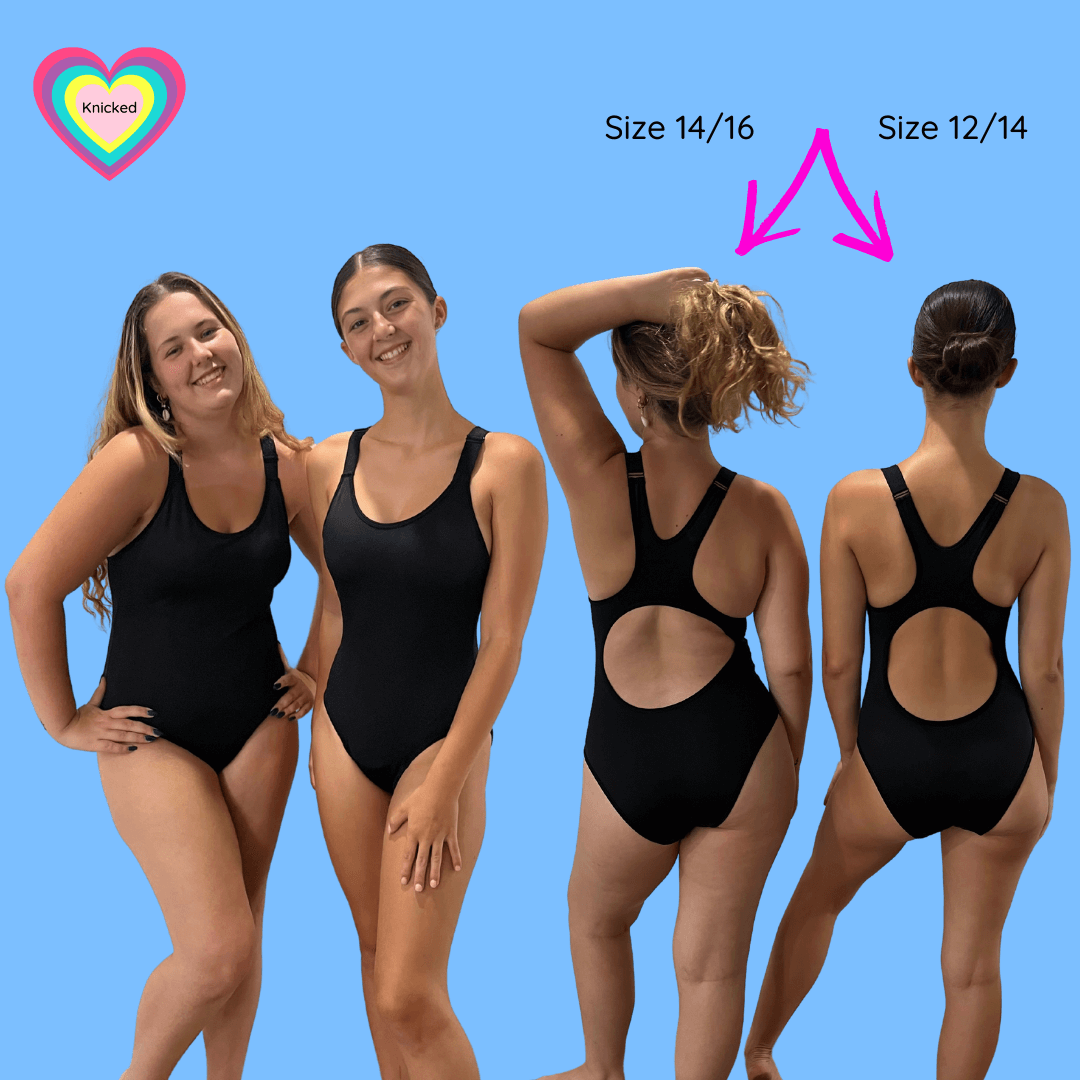 Girls Period Swimwear Adjustable 1-piece Racerback