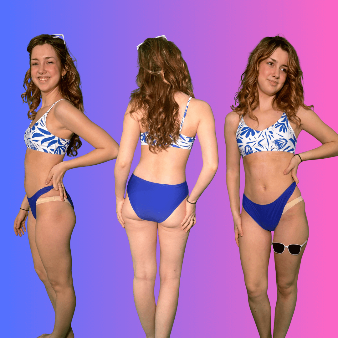 Beige BFFs Under Swim Period Underwear