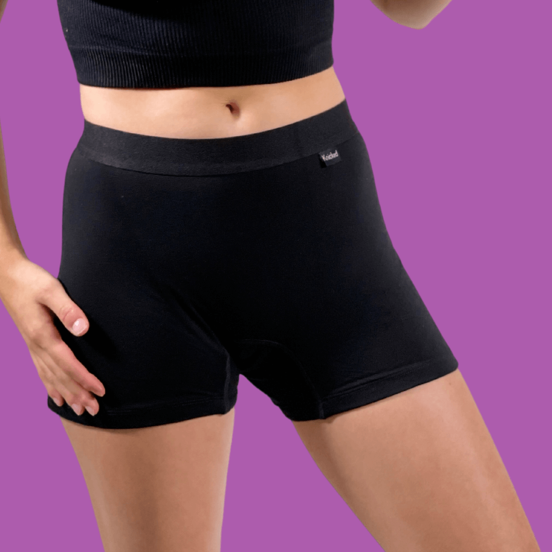 Knicked Girls Period Sleep Shorts are the best way to have a great night&#39;s sleep free of the worry of period leaks