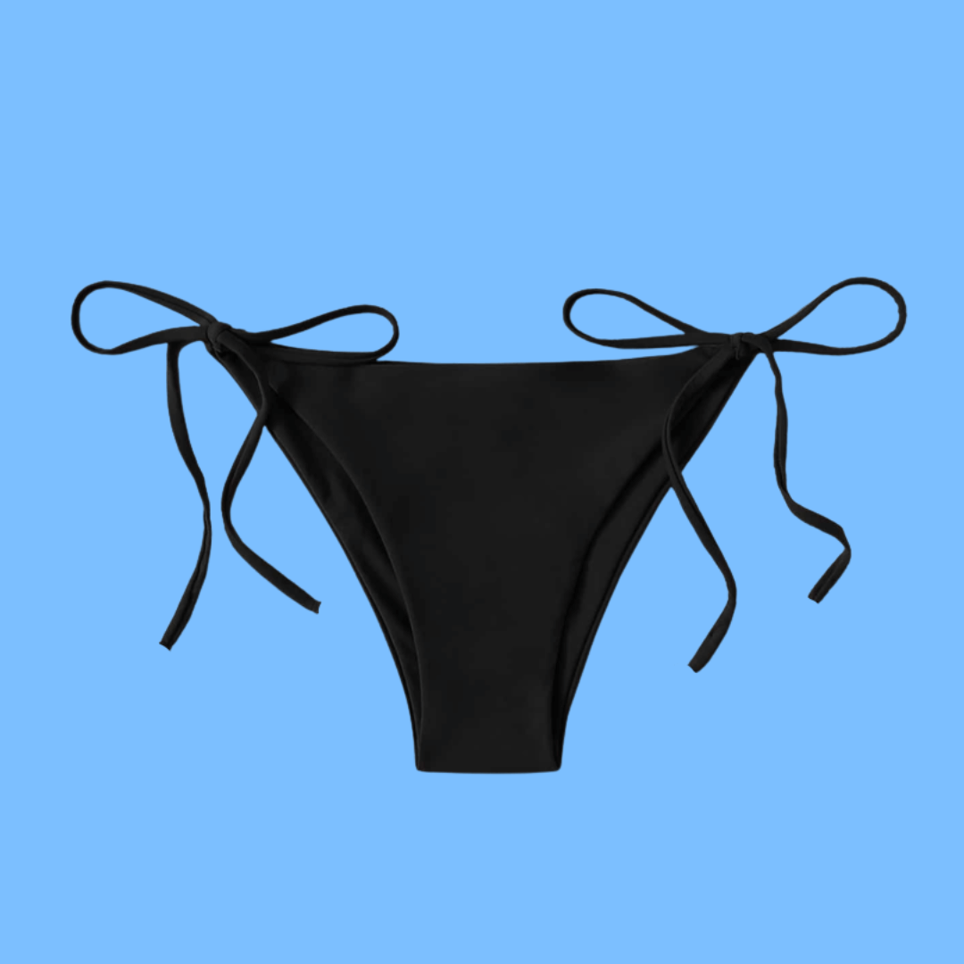 Self Tie Period Bikini with anti leak