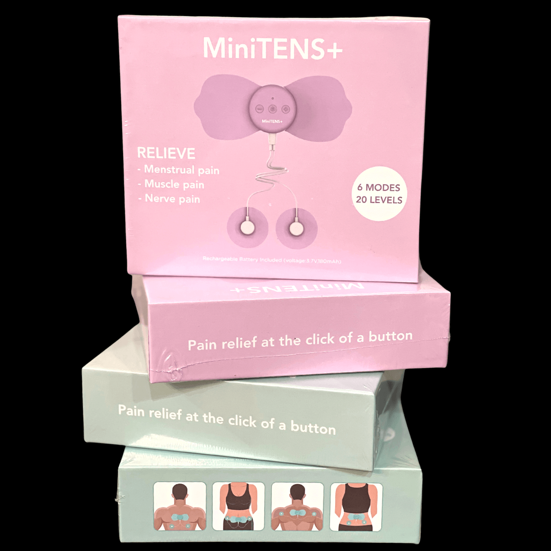 MiniTENS machine for period & menstrual cramps