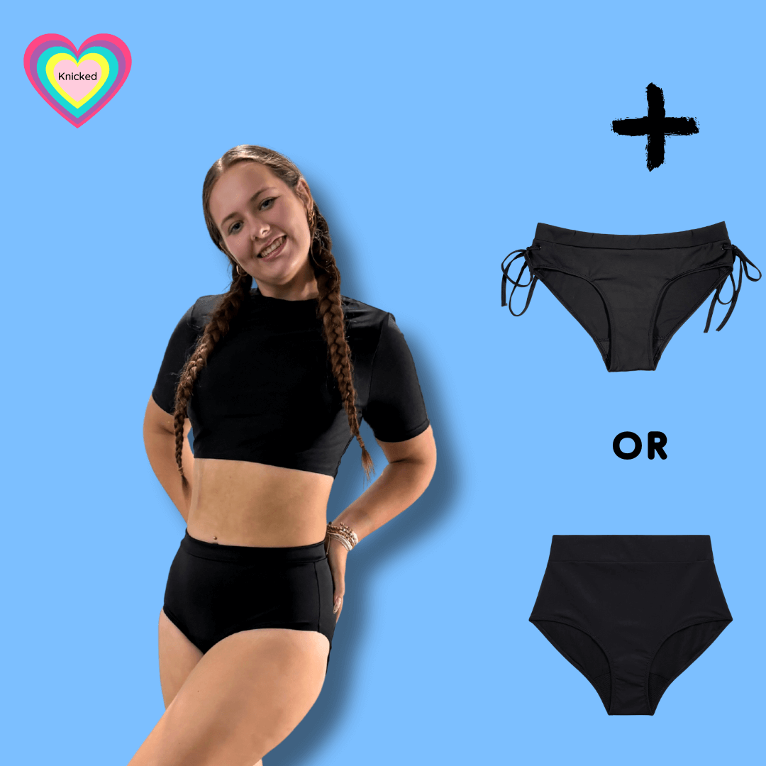 round neck black 2 piece period proof set