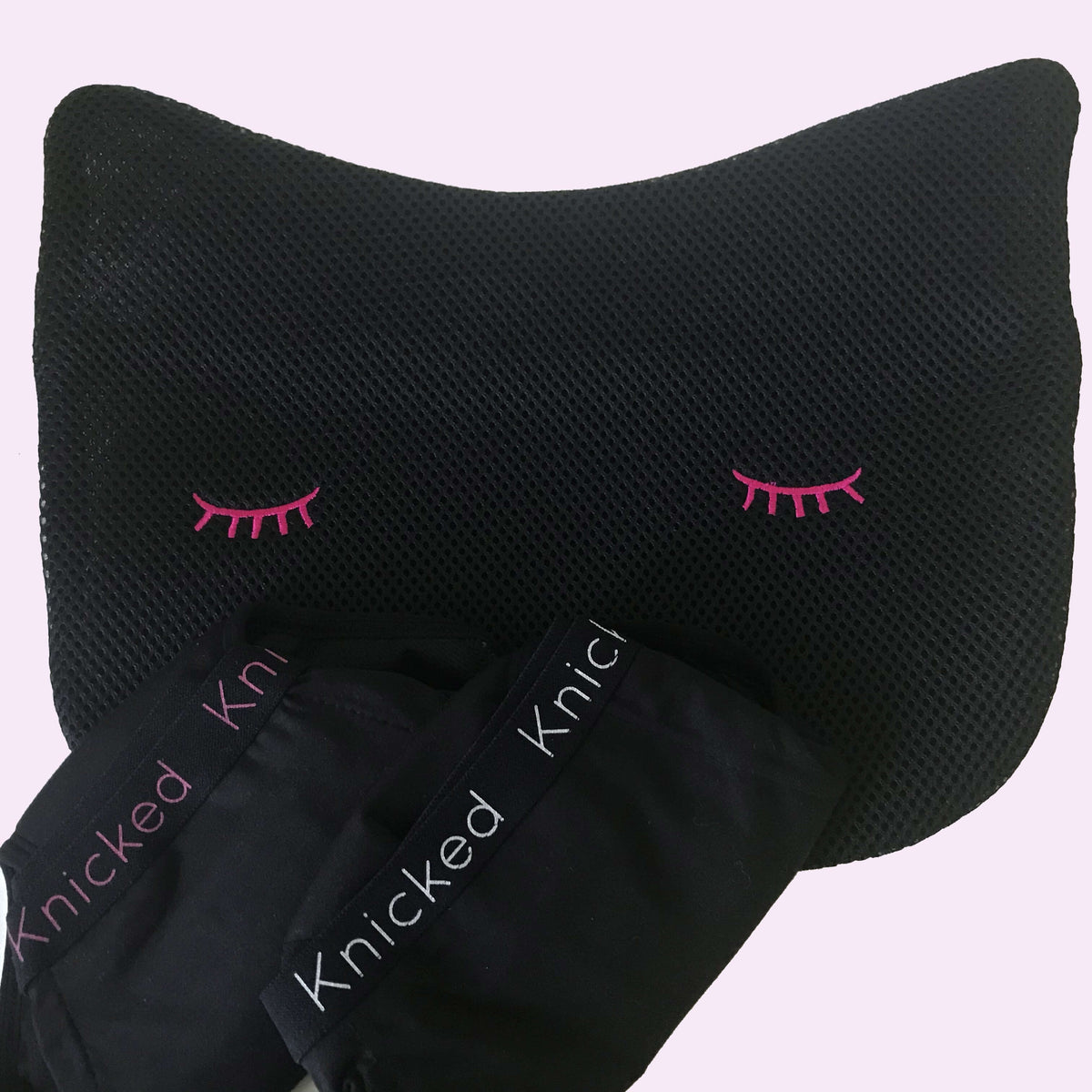 Knicked undergarment wash bag, holds up to 5 pairs of undies.